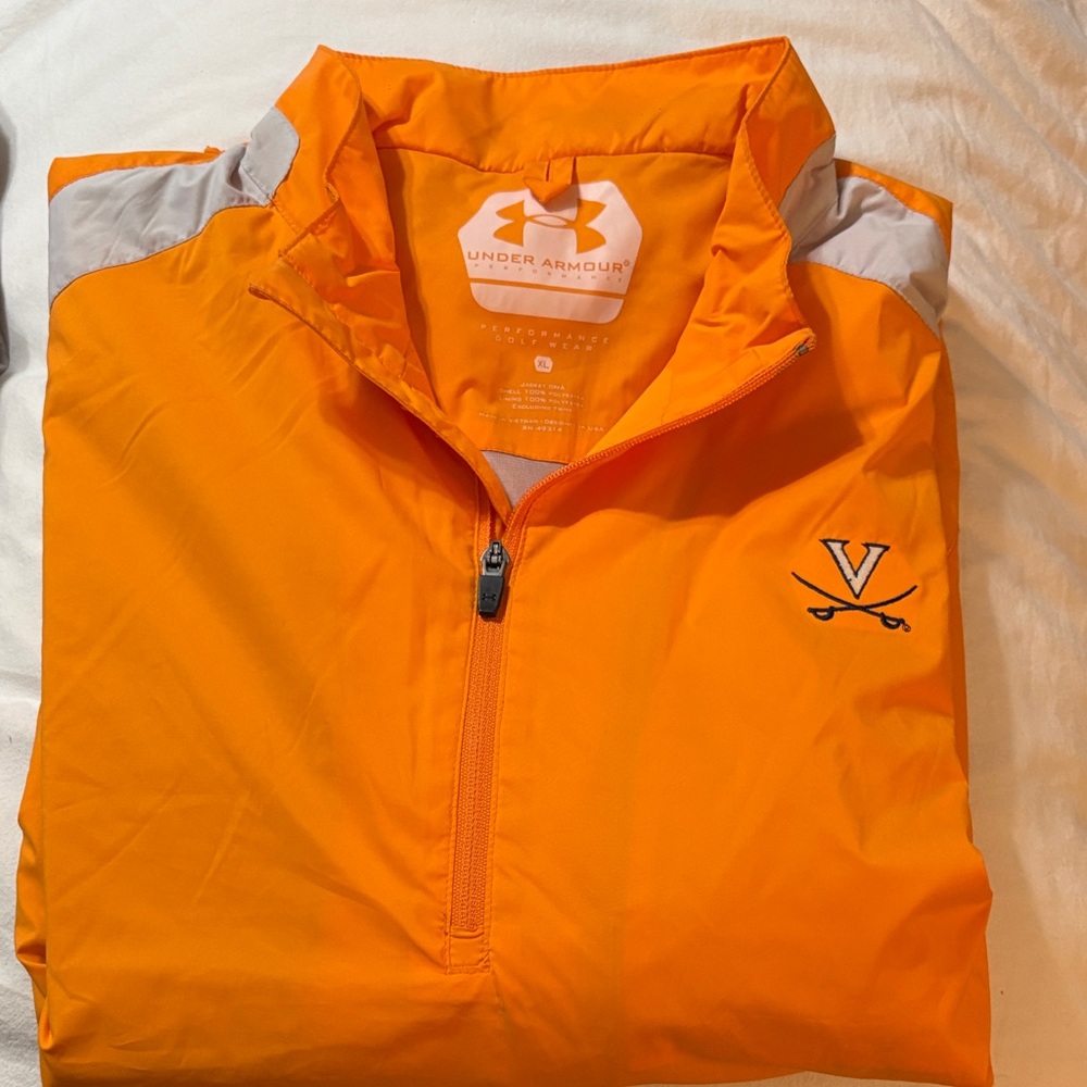 Under Armour - University of Virginia Windbreaker Quarter Zip